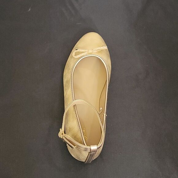 BRAND NEW SUGAR LITTLE GIRLS LANNA ROUND TOE ANKLE STRAP BOWNOT FLATS - Picture 15 of 16